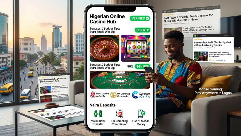 How to Choose a Legal Nigerian Online Casino: Reviews, Licenses, Mobile Gaming, Beginner Games, Bonuses and Budget Tips
