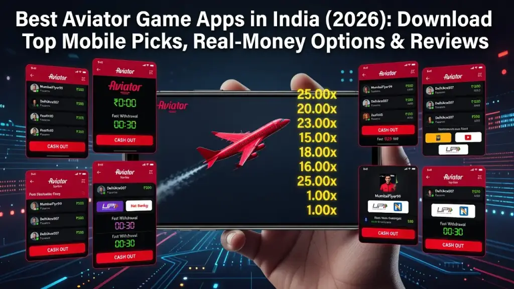 Best Aviator Game Apps in India (2026): Download Top Mobile Picks, Real-Money Options & Reviews