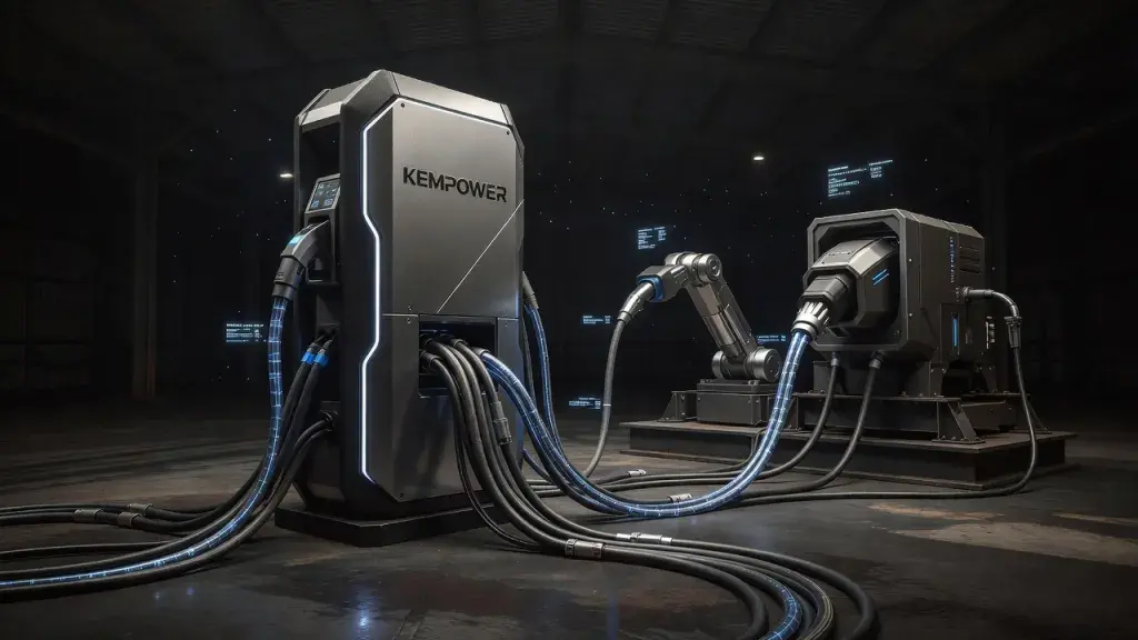 Kempower Debuts Dual-Standard Charger for Cars and Heavy Trucks